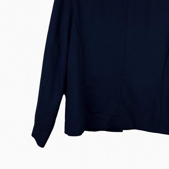 Vintage Pendleton Navy Blue 100% Virgin Wool Two Button Blazer - Picture 7 of 7